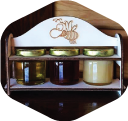 borcanele de miere casuta cu miere