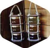 turnulet de borcanele casuta cu miere