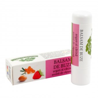 Balsam-de-buze-cu-ulei-de-argan-catina-si-aroma-de-capsună